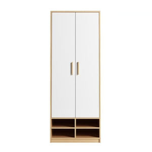 خزانة ملابس عصرية من الخشب الصلب لغرفة النوم بتصميم مفتوح مع 4 أدراج ورفوف قابلة للتخصيص باللون والحجم سهلة التجميع لغرفة المعيشة - Product Image 5