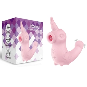 Thực Tế Có Thể Sạc Lại Unicorn Hình Âm Vật Hút Và Lưỡi Liếm Vibrator Phụ Nữ Thủ dâm Đồ Chơi Tình Dục - Product Image 5