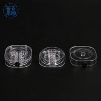 Bobine écologique transparente de 69 mm avec boîte de rangement pour ligne de pêche, fil à tricoter à la main, plastique durable, commandes personnalisées en usine