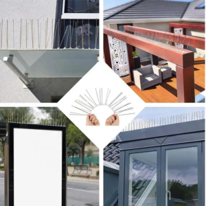 Sótanos de plástico PP reutilizables con garantía de largo plazo, picos disuasorios para pájaros, pájaros para pájaros pequeños, ANTIPALOMAS - Product Image 5