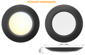 Luz LED Empotrada de 6 Pulgadas, 120V, Montaje en Techo, Iluminación Interior - Product Image 3