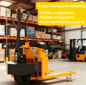 Preço de Fábrica para Carrinho de Palete Elétrico Ajustável de 3ton, 2.5ton e 4ton com Bateria de Chumbo-Ácido - Product Image 3