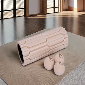 Rodillo de Espuma ABS EVA de Alta Densidad, Firme, Ecológico, Portátil, Herramienta de Masaje Manual para Yoga, Pilates y Ejercicio - Product Image 1