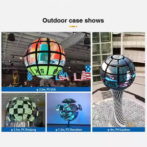 Round Sphere <strong>Led</strong> <strong>Display</strong> Screen P2.5 P3 P4 Indoor Soft Custom Full Color Ball <strong>Led</strong> Billboard <strong>Display</strong> Oem Factory Manufacturer - Product Image 5