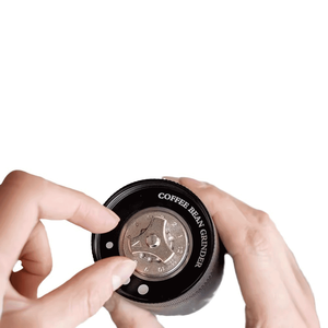 Molinillo de Café Manual Ecológico con Cuerpo de Aleación de Aluminio y Acero Inoxidable 420, Molinillo Cónico de 6 Estrellas, Capacidad de 30G, <span class=keywords><strong>Happyway</strong></span> MM003 - Product Image 3