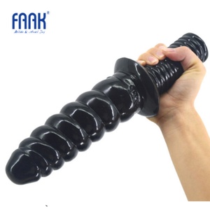 FAAK Long Anal <b>Dildo</b> Screw Handle Conch Butt Plug Box Discreet Package Sex Toys Anal Plug Lesbian Man Masturbation - Product Image 2