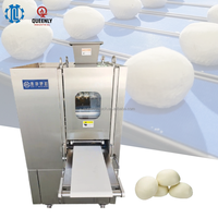 Machine automatique motorisée en acier inoxydable pour la production de boules de pâte en boulangerie, diviseuse et rondeuse de pâte continue pour le pain