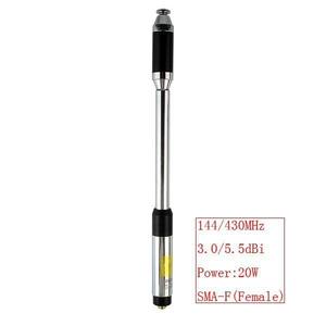 Antena de Radio Bidireccional para Comunicación en Exteriores, Antena Telescópica de Mano de 144/430 MHz - Product Image 3