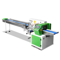 Machine automatique de conditionnement de nougat frais fruit citron machine d'emballage de bâtonnets de fromage machine de conditionnement à flux d'oreiller