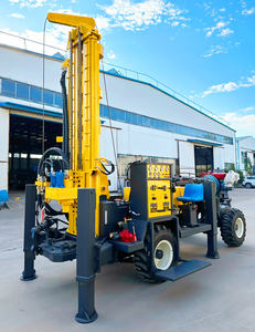 100m 200m 크롤러/휠 장착형 수직 시추기, 수중 시추용 공기 압축기 포함 - Product Image 5