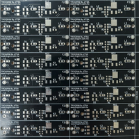Carte de circuit imprimé rigide FR4 personnalisée, double face, fabrication OEM ODM, carte de circuit imprimé sur mesure pour l'éclairage LED