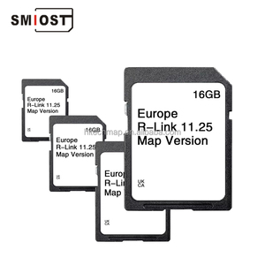 Pour SMIOST CID 16GB Europe <span class=keywords><strong>GPS</strong></span> Navigation Cartes <span class=keywords><strong>Carte</strong></span> <span class=keywords><strong>SD</strong></span> pour Renault R-Link 11.25 Voitures Logiciels Cartes pour Laguna <span class=keywords><strong>Scenic</strong></span> Plastique - Product Image 1