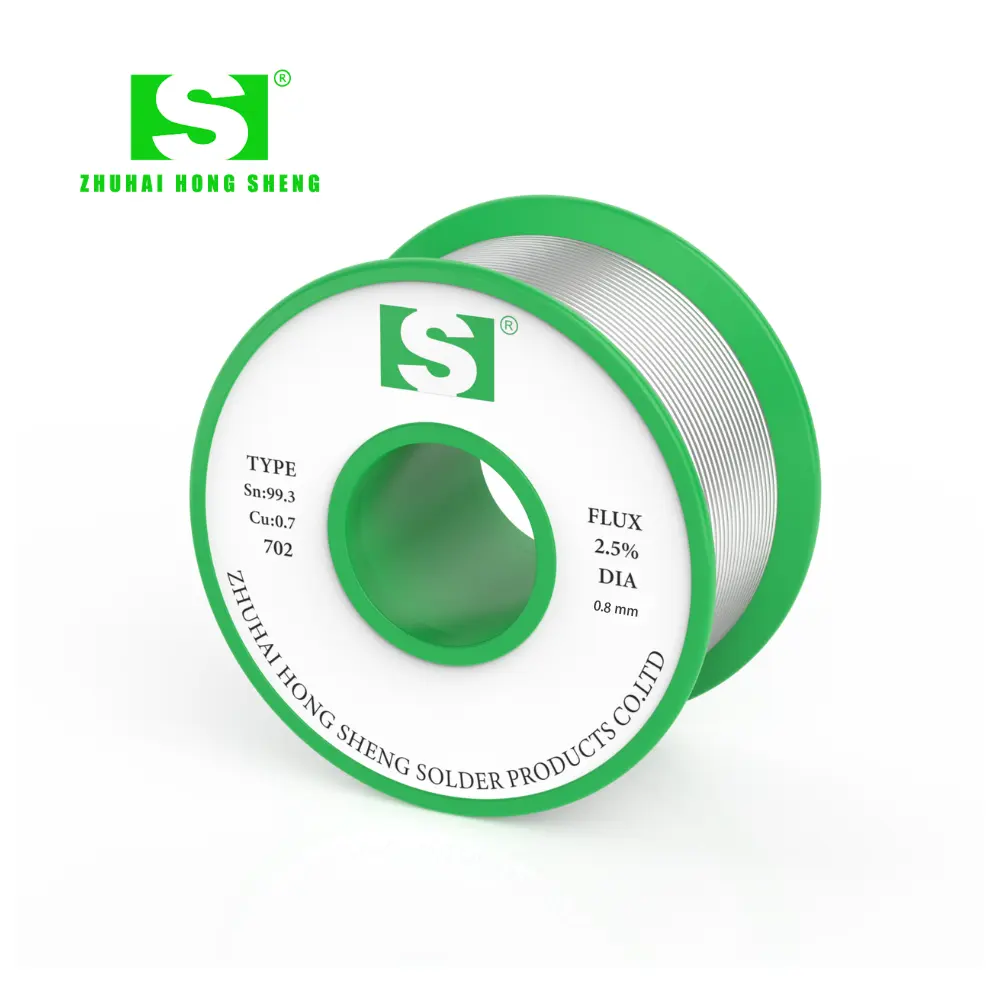 Sn99.3Cu0.7 500G Lead Free Rohs Reach No Clean Solder Wire