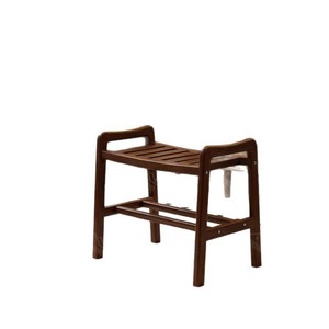 Tabouret de salle de bain Four Dragons 23x15x4cm, siège de douche antidérapant en bois massif pour personnes âgées et femmes enceintes - Product Image 5