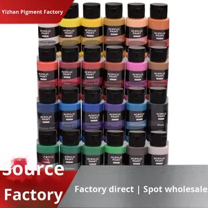 Hot-Bán Nghệ Thuật Chuyên Nghiệp Sơn Acrylic 60Ml Không Thấm Nước Tay Sơn Tường Sơn Trong 12 24 36 Màu Sắc Thiết Lập Cross-Biên Giới - Product Image 3