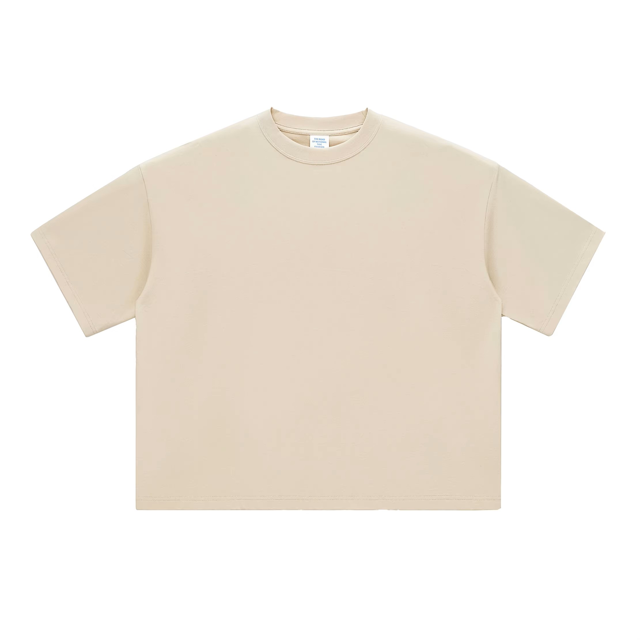 men's t-shirt-Khaki