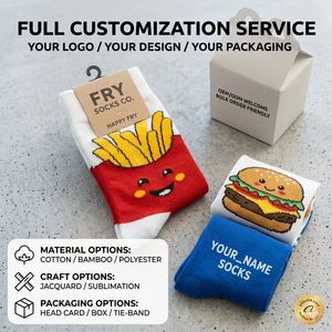 Gym Chaussettes De Luxe Qualité Mode Coton Hommes Crew Chaussettes Broderie Logo Imprimer Gym Chaussettes Personnalisées - Product Image 1