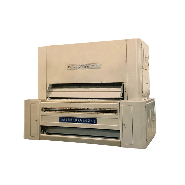 Energy saving cotton textile machinery Long life raw cotton processing cotton ginning machine