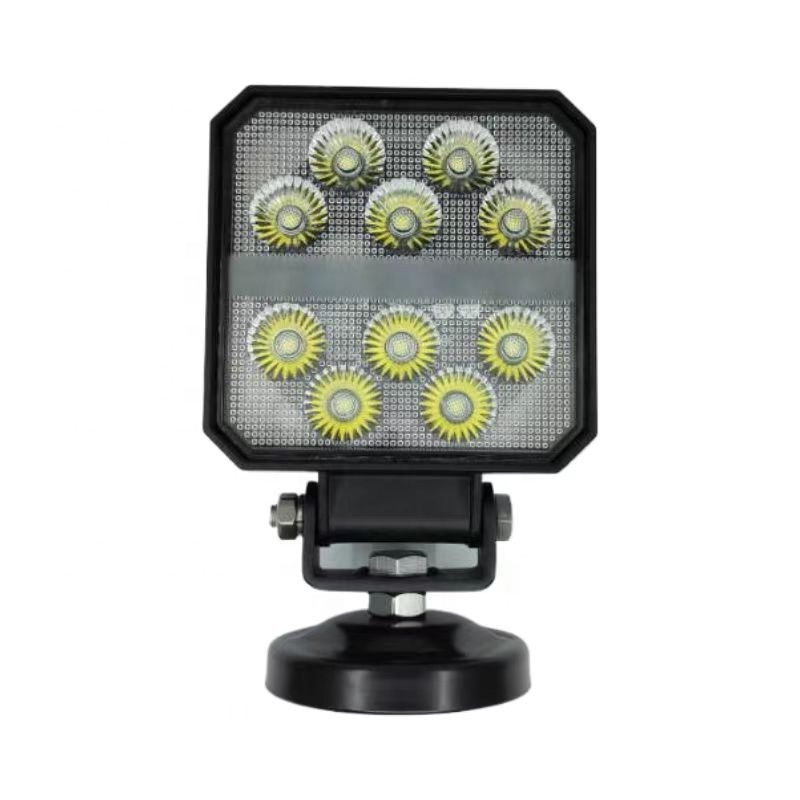 Square Work Led Light 50w 10led Car Light Bright Beam 12v 24v Led for for Truck Off Road Night Driving Light