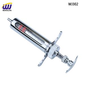 <span class=keywords><strong>Seringue</strong></span> vétérinaire en cuivre réutilisable, <span class=keywords><strong>seringue</strong></span> en métal pour vache réutilisable pour instruments vétérinaires, propriétés de diagnostic vétérinaire - Product Image 2