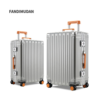 Ensemble bagages de voyage ABS grande capacité 20/22/24/26 pouces coque dure pour l'extérieur valises d'affaires décontractées Valise