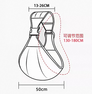 Ergonomic Polyester vai Sling tàu sân bay cho trẻ 0-6 tháng được thiết kế thời trang du lịch thân thiện 15kg tải bé tàu sân bay - Product Image 6