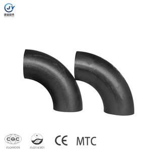 מרפק פלדה חלקה ללא תפרים <span class=keywords><strong>SCH40</strong></span> <span class=keywords><strong>A234</strong></span> <span class=keywords><strong>WPB</strong></span> 90/45 מעלות LR ריתוך צדדי ASME B16.9 - Product Image 1