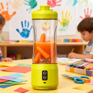 Taşınabilir Blender 20oz 600ML Shakes sallar akülü USB-C şarj edilebilir kendini temizleme sessiz paslanmaz çelik bıçaklar sıkacağı - Product Image 1
