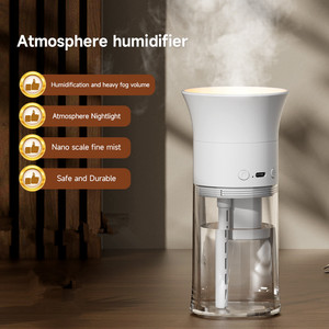 Usine 2025 veilleuse maison <span class=keywords><strong>diffuseur</strong></span> <span class=keywords><strong>de</strong></span> brouillard d'eau Rechargeable petite Machine d'aromathérapie humidificateur <span class=keywords><strong>de</strong></span> bureau - Product Image 3