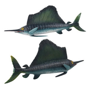 Estatuilla de animales del océano <span class=keywords><strong>Moray</strong></span> <span class=keywords><strong>Eel</strong></span> Dunkleosteus Pez espada criatura marina sólida juguete educativo para niños - Product Image 3