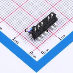 HX MST24D18G2 Slide Switch SMD-10P,15x3.5mm Switch Double Pole Four Throw Rectangle Pin Header SMD Tab 14.95mm - Product Image 2