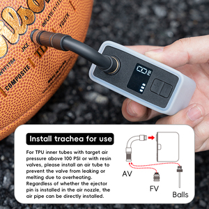 ROCKBROS-Mini <span class=keywords><strong>compresseur</strong></span> de gonfleur d'air <span class=keywords><strong>pour</strong></span> vélo électrique, portable, sans fil, automatique, professionnel, extérieur - Product Image 4