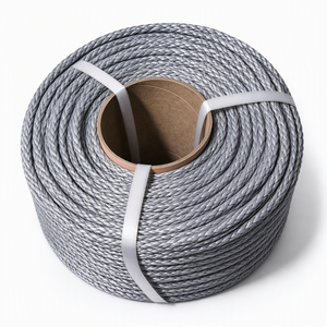 Câble de levage industriel robuste en <span class=keywords><strong>fibre</strong></span> synthétique pour <span class=keywords><strong>la</strong></span> gréement de grues et <span class=keywords><strong>la</strong></span> sécurisation des charges en entrepôt - Product Image 1