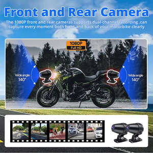 Tout-en-un 5-Inch Wireless Carplay and Android AutoGPS Recorder for Motorcycles New Condition <span class=keywords><strong>Cross</strong></span>-Border - Product Image 6