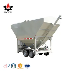 SDDOM CE ISO HORIZONTAL TYPE MOBILE CEMENT SILO price FOR SALE 40t 50 ton silos