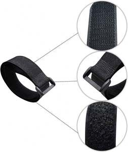 Correa de Gancho y Bucle Ajustable de Alta Calidad, de Nylon/Poliéster, Elástica, Autoadhesiva, Lavable, con Logotipo Impreso, Ecológica y Resistente al Calor - Product Image 3