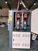 Bande abrasive large ouverte RR1000, 2 ensembles pour le traitement des métaux, ponceuse PLC 24 kW à commande numérique avec utilisation facile