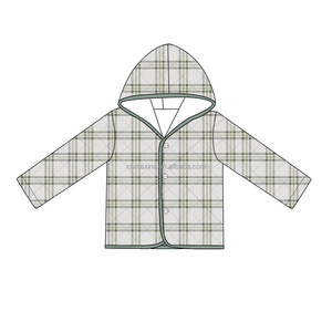 <span class=keywords><strong>Manteau</strong></span> <span class=keywords><strong>matelassé</strong></span> imprimé personnalisé pour garçons <span class=keywords><strong>Manteau</strong></span> rembourré épais Veste de Noël à capuche à manches longues pour garçons - Product Image 5