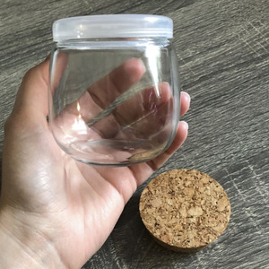 Petits pots <span class=keywords><strong>en</strong></span> <span class=keywords><strong>verre</strong></span> <span class=keywords><strong>de</strong></span> 100 ml, 200 ml, 300 ml <span class=keywords><strong>avec</strong></span> couvercles <span class=keywords><strong>en</strong></span> liège pour la fabrication <span class=keywords><strong>de</strong></span> bougies, cadeaux <span class=keywords><strong>de</strong></span> mariage - Product Image 4