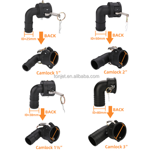 Adaptateur IBC Camlock S60x6F vers 2" BSP | Joint Pivotant Plastique Grade Alimentaire pour Liquides - Product Image 3