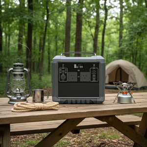 Generador Solar de 1000w, Estación de Energía Portátil Lifepo4, Solución Energética con Batería de Gran Capacidad de <span class=keywords><strong>716wh</strong></span> para Herramientas de Jardinería - Product Image 1