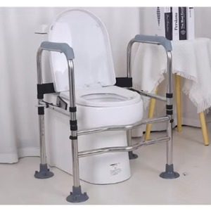 Toilet Booster with Armrest for Elderly & Pregnant Women Household Supplies Rehabilitation Booster Pad Mold - Product Image 3