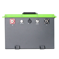 Batterie rechargeable LiFePO4 48V 100Ah pour stockage d'énergie solaire, alimentation de chariots de golf, système de chariots électriques