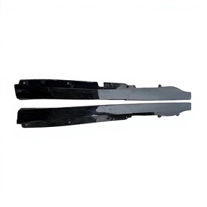 Dry Carbon Fiber Body Kits Side Skirts <b>Door</b> Extension Lip Spoiler for GT N Style 2021 McLaren 570S 540C 570GT - Product Image 3