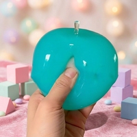 Mini jouets anti-stress en gros, jouet souple en gelée de maltose pomme bleue, créatif, à presser, unisexe, pour 14 ans et plus, cadeau