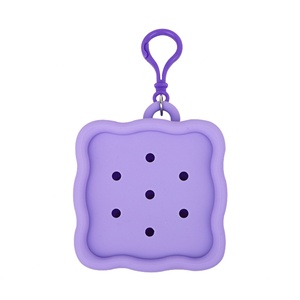 Sac à monnaie en silicone de haute qualité pour enfants, motif dessin animé amusant, mini sac suspendu mignon, cadeaux fantaisie en gros - Product Image 1