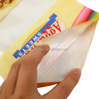 Custom Food Grade Standing Kraft Paper Shea Butter Cone Cashew Nuts Kernel Plastic Package Bag for Nut