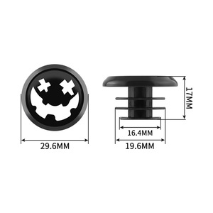 MUQZI Embouts de Guidon <span class=keywords><strong>VTT</strong></span> et Vélo de Route Ultralégers 22,2 mm - Product Image 3