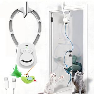 <span class=keywords><strong>Jouets</strong></span> interactifs <span class=keywords><strong>pour</strong></span> <span class=keywords><strong>chats</strong></span> d'intérieur, rechargeables par USB, durables, sûrs, <span class=keywords><strong>jouets</strong></span> suspendus <span class=keywords><strong>pour</strong></span> chatons ennuyés, <span class=keywords><strong>chats</strong></span> <span class=keywords><strong>adultes</strong></span>, foyers multi-<span class=keywords><strong>chats</strong></span> - Product Image 1