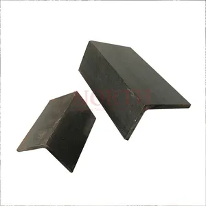 Chine usine prime qualité Angle fer S235JR barre d'angle en acier doux/acier au carbone, barre d'angle d'angle en acier